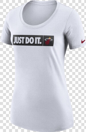 Nike Miami Heat Ladies Just Do It Tee   Just Do  HD Png Download