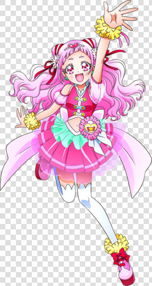 Hana Nono Render   Hugtto Precure Cure Yell  HD Png Download