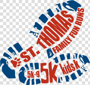 St Thomas Family Fun Run Kids 1k   5k Fun Run  HD Png Download