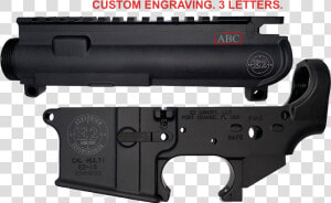 A4 Hard Coat Anodized Upper Amp Lower Receiver Only   Yeet Cannon Ar Lower  HD Png Download