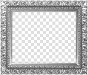 Digital Scrapbooking Frames Graphics   Transparent Silver Picture Frame Png  Png Download