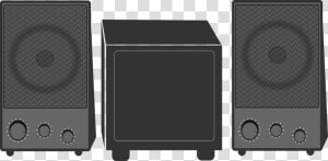 Loudspeaker computer Speaker multimedia   Stereo Transparent  HD Png Download