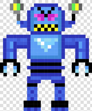 8 Bit Robot Png   Png Download   8 Bit Boss Png  Transparent Png