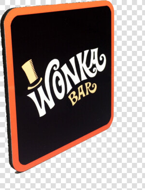 Willy Wonka Drink Coaster   Label  HD Png Download