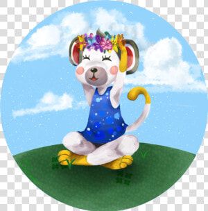 Shari With A Flower Crown B c Reasons I Also Do Animal   Shari Animal Crossing  HD Png Download