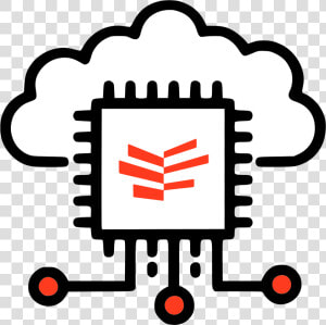 Computers On Cloud Icon  HD Png Download