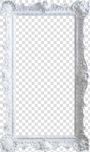 Vintage White Frame Png   White Mirror Frame Png  Transparent Png