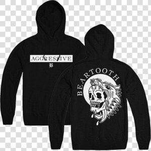 Skull Wolf Hoodie   Beartooth Wolf  HD Png Download