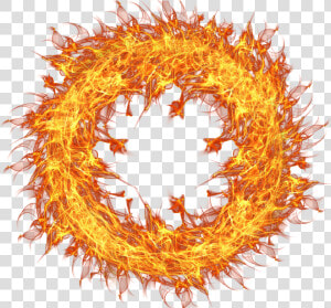 Fire Flame Circle   Fire Flames Png Transparent  Png Download