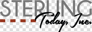 Sterling Today  Inc   Calligraphy  HD Png Download