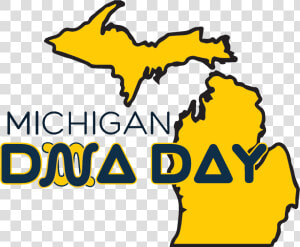 Michigan Dna Day   Michigan State Svg Free  HD Png Download