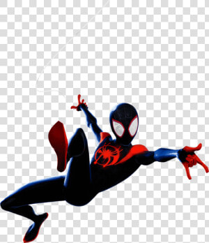 Into The Spider Verse Miles Morales 1 Png By Captain   Spider Man Into The Spider Verse Png  Transparent Png