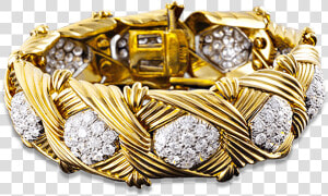 David Webb Gold And Diamond Bracelet   David Webb Bracelet  HD Png Download