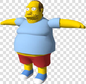 Download Zip Archive   Simpsons Hit And Run Comic Book Guy  HD Png Download