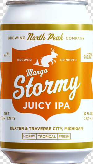 Mango Stormy Web Can   North Peak Siren Amber   North Peak Brewing Company  HD Png Download