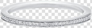 Belle By Harry Winston™  Small Diamond Wedding Band   Bangle  HD Png Download