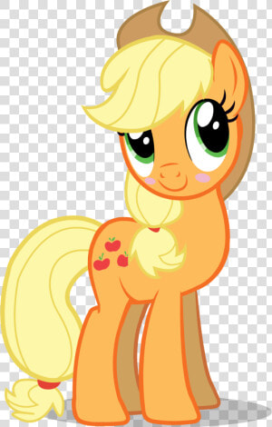 Applejack Blushing   My Little Pony Applejack Png  Transparent Png