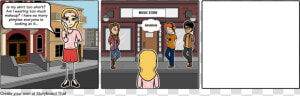 Comic Strip Before Earthquake  HD Png Download