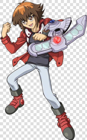 Jaden Yuki Full Body   Yu Gi Oh Gx Judai Yuki  HD Png Download