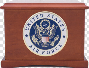 Air Force Seal On Coronet Urn From Veterans Fuenral   Emblem  HD Png Download