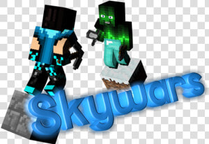  ​img    Logos De Minecraft Skywars  HD Png Download