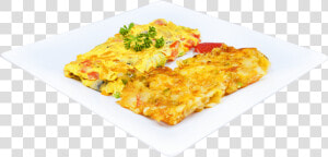 Ham  Bacon  Pork Or Chicken Sausage Omelette   Fritter  HD Png Download