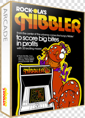 Nibbler   Advertisement Flyer   Front Nibbler   Box   Cartoon  HD Png Download