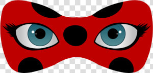 Clip Art Moldura Miraculous   Imagem Da Mascara Da Ladybug  HD Png Download