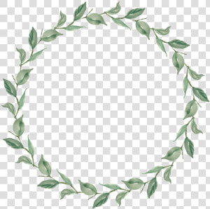 Flying Leaf Circle Transparent Decorative   Flower Garland Garland Png  Png Download