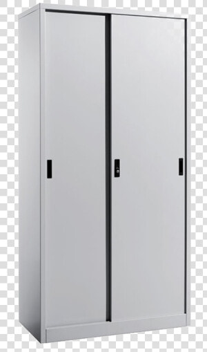 Closet Transparent   Steel Sliding Door Cabinet  HD Png Download