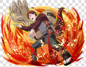 Naruto Gaara Blazing Transparent  HD Png Download