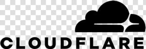 Cloudflare Logo   Cloudflare Logo Black And White  HD Png Download