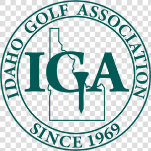 Iga New Logo 2018 Circle   Idaho Golf Association Logo  HD Png Download