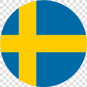 Sweden Flag Orb Icon   Swedish Flag Circle Png  Transparent Png