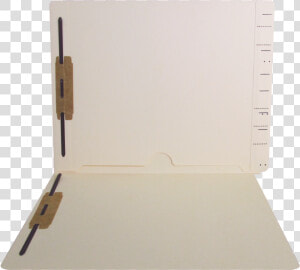 End Tab Pocket Folder With Full Size Pocket On Right   Plywood  HD Png Download