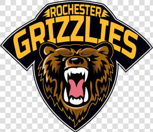 Rochester Grizzlies Logo  HD Png Download