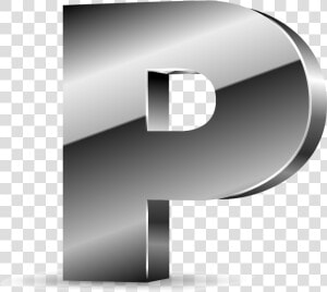 P Transparent Letter Pinterest   Silver Letter A Png  Png Download