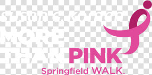 More Than Pink Walk Logo Sacramento  HD Png Download