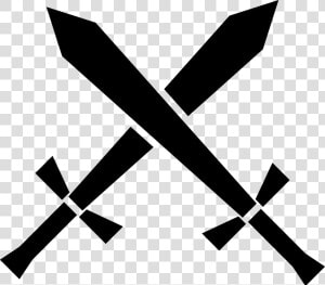 Crossed Swords Png Hd Transparent Crossed Swords Hd   Sword Art Online Sword Icon  Png Download