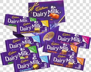 Dairy Milk Chocolate Bar Flavours Clipart   Png Download   Dairy Milk Chocolate Bar Flavours  Transparent Png