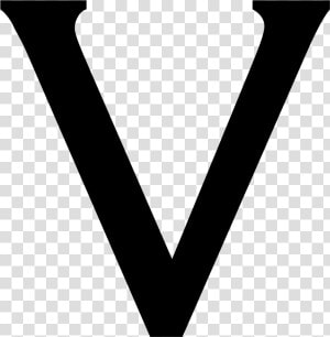 Transparent Letter V Png   Big V Letter  Png Download