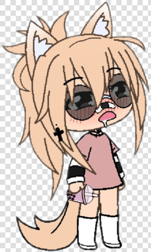  gachalife  gacha Life  like  me  new  oc  oc  newoc   Gacha Life Cute Cat  HD Png Download