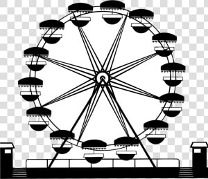 Car Ferris Wheel Wagon Clip Art  HD Png Download