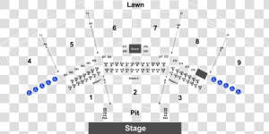 Keybank Pavilion Seating Chart  HD Png Download