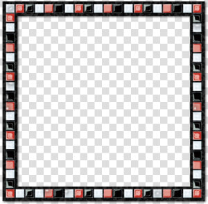 Clip Art Mosaico Preto Vermelho Branco  HD Png Download