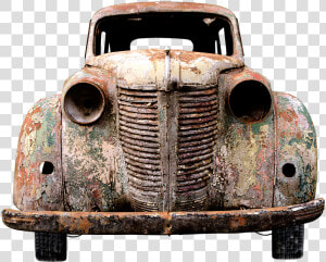 Old Rusty Car Png  Transparent Png