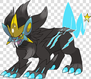 Picture   Mega Luxray Pokemon Card  HD Png Download