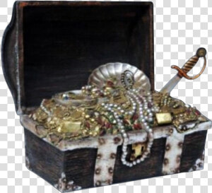 Treasure Chest   Treasure Chest Statue  HD Png Download