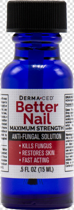 Maximum Strength 25  Solution For Anti Fungal Nail   Dermaced Better Nail  HD Png Download