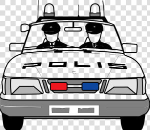 Police Car Clip Arts   Police Car Gif Cartoon  HD Png Download